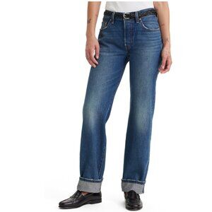 Levi's® 501® '90s Cuffed Relaxed Straight Leg Selvedge Jeans - 28